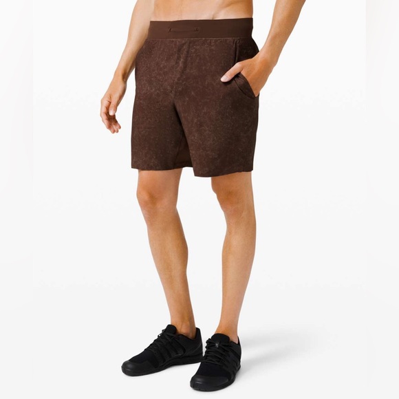 lululemon athletica Other - Lululemon T.H.E. Short 7” Linerless - Gravel Dust Brown Earth Multi Size Medium